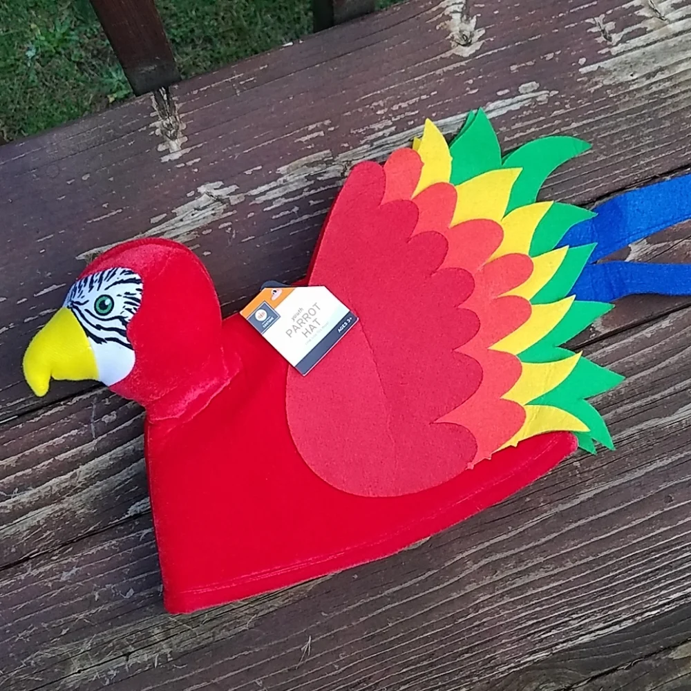 [YOUTH] Parrot Head Hat Costume - OSFM - Jimmy Buffet Style